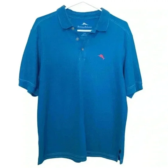 Tommy Bahama NWOT 100% Cotton Short Sleeve  Polo Shirt - Picture 3 of 8